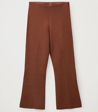 COS + Knitted Wool-Mix Trousers