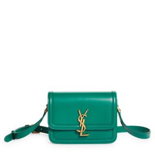 Saint Laurent + Small Solferino Leather Shoulder Bag