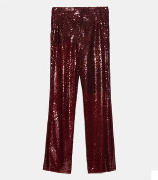 Zara + Sequin Trousers