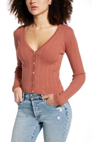 Love By Design + Ribbed Cardigan