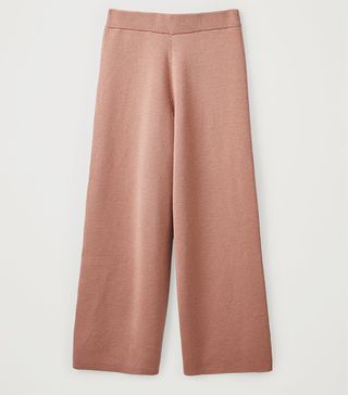 COS + Merino Wide-Leg Trousers