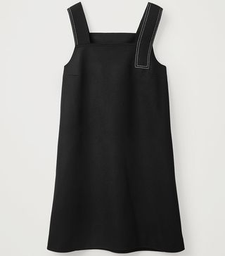 COS + Strap Dress With Topstitching
