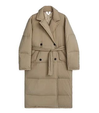 Arket + Down Puffer Trench Coat