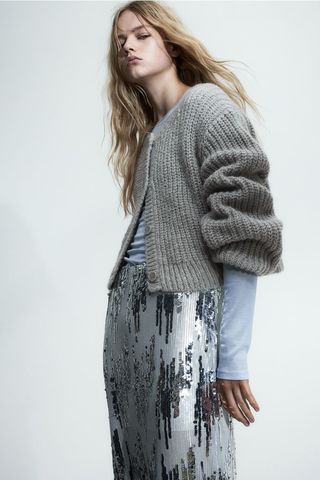 H&M + Knit Cardigan