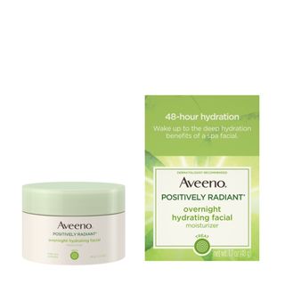 Aveeno + Positively Radiant Overnight Facial Moisturizer