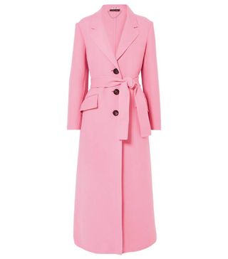 Miu Miu + Belted Wool Coat