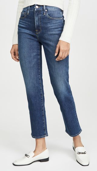 Good American + Good Straight Jeans