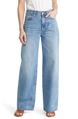 Madewell + Super Wide Leg Jeans