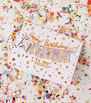 Thimblepress + Confetti Birthday Card