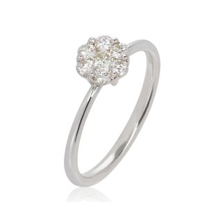 Annoushka + Daisy 18ct White Gold 0.5ct Diamond Ring