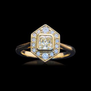 Emma Clarkson Webb + Maria 18ct Yellow Gold and Yellow Diamond Ring