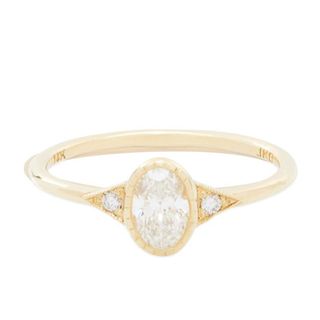 Jennie Kwon + Exemplar Solitaire Diamond Ring