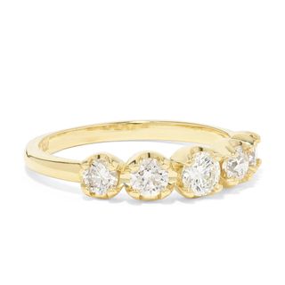 Jennifer Meyer + 18ct Gold Diamond Ring