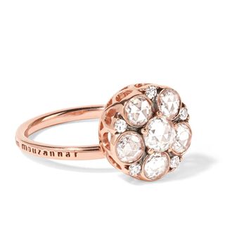 Selim Mouzannar + Beirut 18ct Rose Gold Diamond Ring