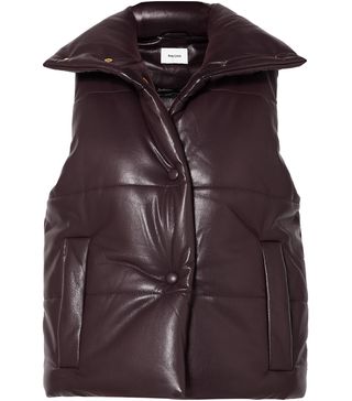 Nanushka + Morillo Quilted Vegan Leather Vest