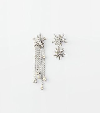 Maje + Star Rhinestone-Earings