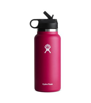 Hydro Flask + 32-Ounce Wide Mouth Bottle with Straw Lid