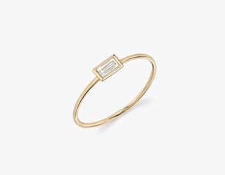 VRAI + Baguette Diamond Bezel Ring