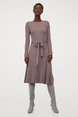 H&M + Rib-Knit Dress