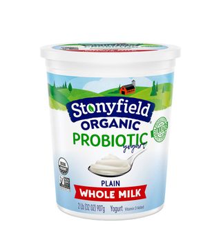 Stonyfield Organic + Whole Milk Plain Yogurt
