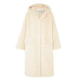 Stand Studio + Jessica Oversized Faux-Shearling Coat