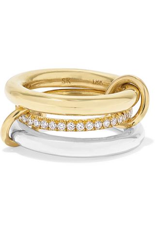 Spinelli Kilcollin + Libra Set of Three 18-karat Gold