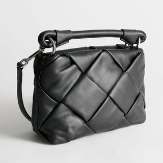 & Other Stories + Braided Leather Crossbody Bag