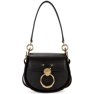 Chloé + Tess Small Leather Shoulder Bag