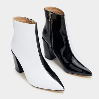Nasty Gal + Double Take Two-Tone Boots
