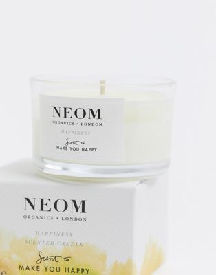 Neom + Happiness Neoli Mimosa and Lemon Scented Travel Candle