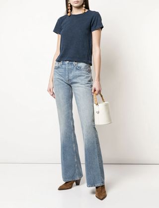 RE/DONE + Denim Flared Jeans