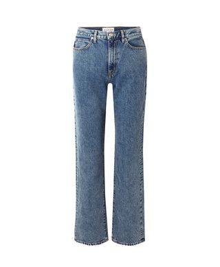 Slvrlake + London High-Rise Straight-Leg Jeans