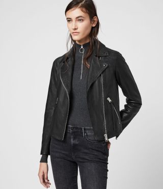 AllSaints + Dalby Leather Jacket