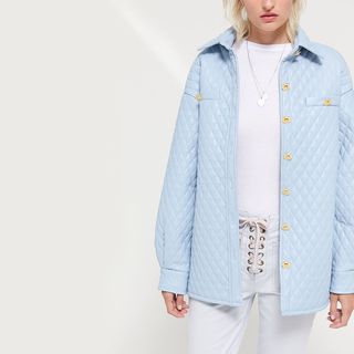 House of Sunny + Quilted Shirt Jacket