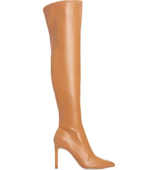 Open Edit + Kami Pointed Toe Over the Knee Boot