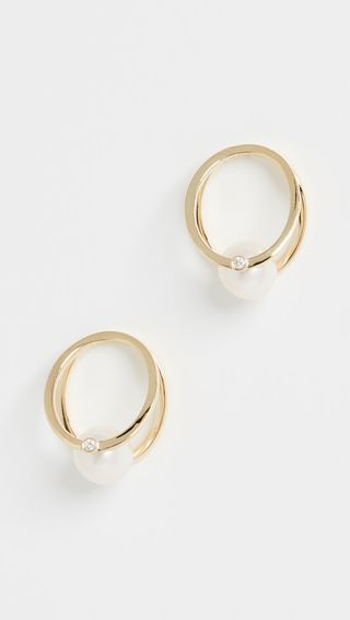 KatKim + Pearl Oasis Ring Earrings
