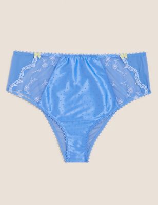 Boutique + Evaline High Waisted Brazilian Knickers