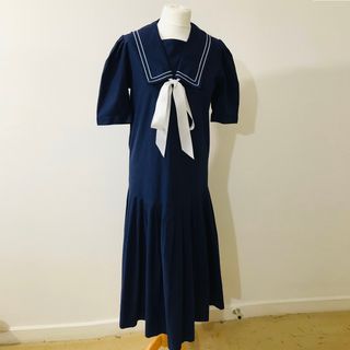 Vintage Laura Ashley + Sailor Dress