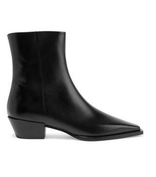 Aeyde + Ruby Leather Ankle Boots