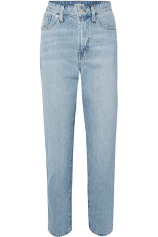 Madewell + The Curvy Perfect Vintage High-Rise Straight-Leg Jeans