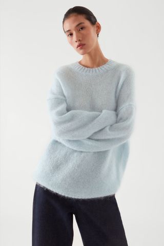 COS + Mohair-Blend Sweater
