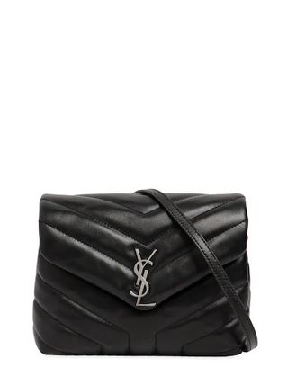 Saint Laurent + Toy Loulou Monogram Leather Bag