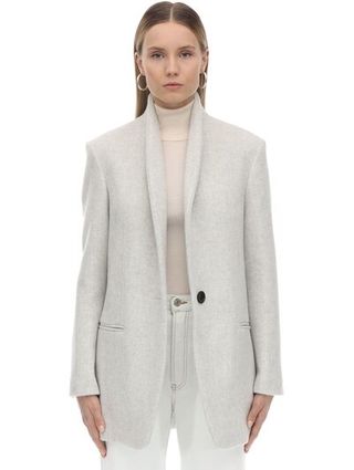 Isabel Marant + Felicie Wool Blend Jacket