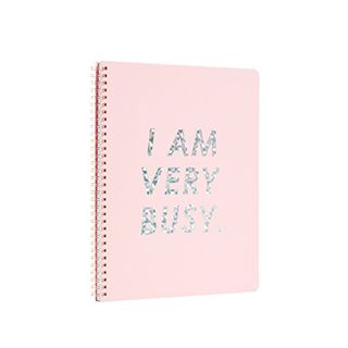 Ban.doo + I Am Very Busy Large Notebook