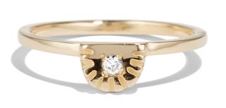 Bario Neal + Ray Fringe Diamond Ring