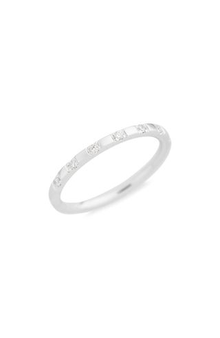 Bony Levy + Prism Large Stackable Diamond Ring