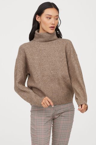 H&M + Knit Turtleneck Sweater
