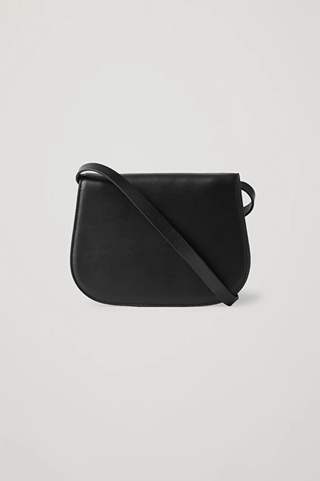 COS + Small Leather Shoulder Bag