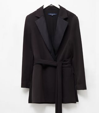 French Connection + Amato Suiting Tie Waist Jacket