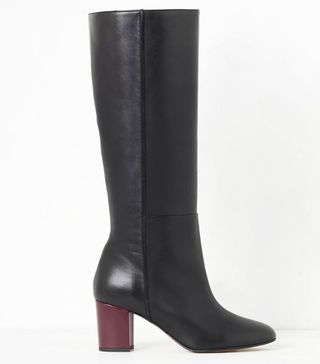 French Connection + Renzo Leather Knee High Boots